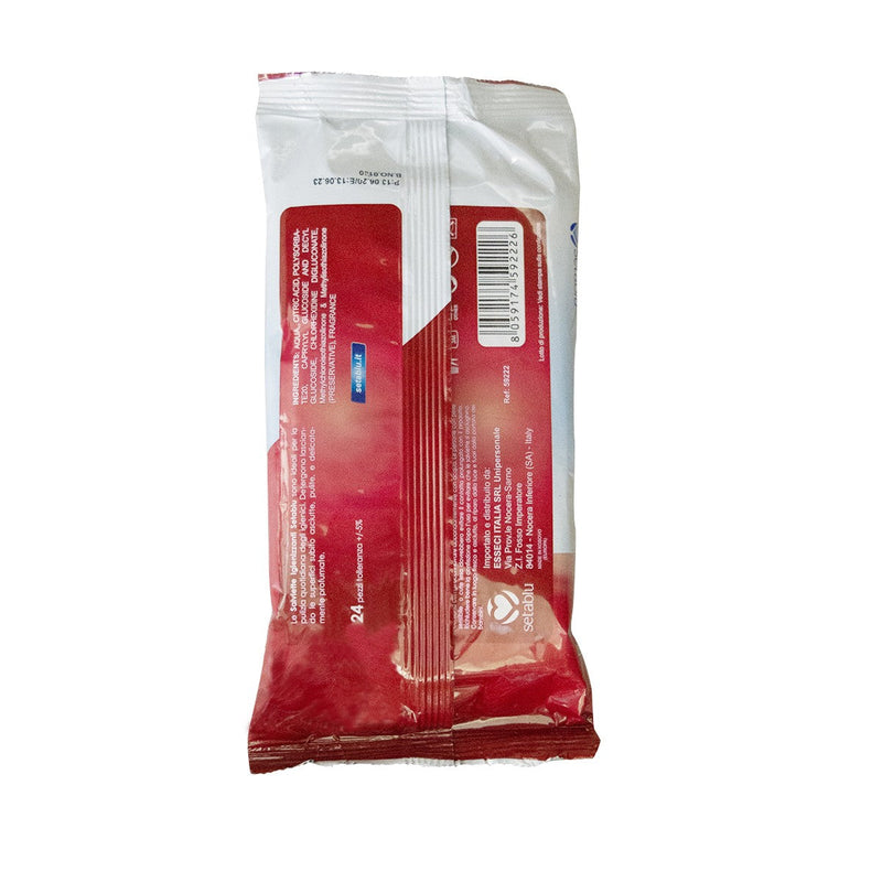 Salviette superfici 24 salviettine igieniche per bagno senza risciacquo