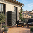 Copri Condizionatore 105x150x65 cm in Alluminio a Parete Big Blade VL Antracite
