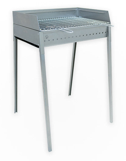 Barbecue a Carbone Carbonella 60x40 cm in Acciaio Lisa Luxury Stromboli prezzo