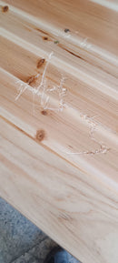 Set Birreria da Giardino Pieghevole in Legno Marrone Seconda Scelta