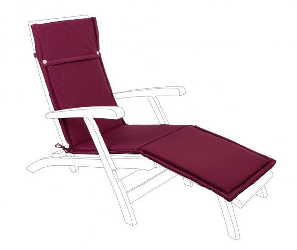 online Cuscino Poly180 Bordeaux Steamer in Tessuto per Esterno