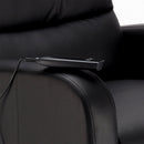 Poltrona Alzapersona Elettrica 1 Motore 71x76x116 cmin Similpelle Nero