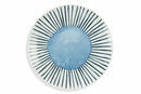 Set 6 Piatti Piani Ø27x2,5 cm in Porcellana Villa d'Este Home Tivoli Marea Rghe