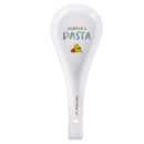 Poggiamestolo Pasta 26,5x10x3 cm in New Bone China VdE Tivoli 1996 Le Travisate Bianco