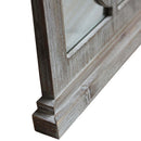 Specchio 65x3,5x93 h cm in Legno di paulownia Marrone