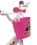 Bicicletta per Bambina 12” 2 Freni Gomme in EVA Masha e Orso Bianca