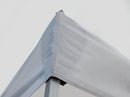 Telo Ricambio per Gazebo Professional 3x4,5 m in Poliestere Bianco