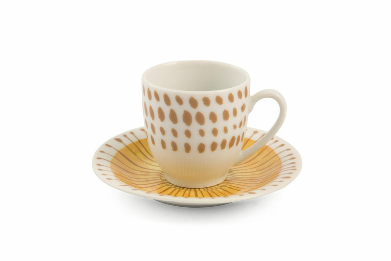 Set 6 Tazzine da Caffè in Porcellana Villa d'Este Home Tivoli