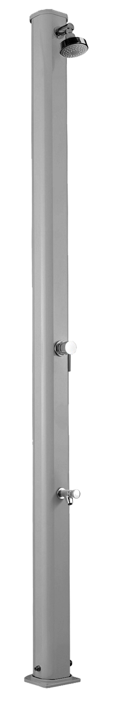 Doccia Solare da Giardino 25L Miscelatore e Lavapiedi Arkema Jolly S Inox Paint prezzo