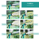 Avvolgitubo da Giardino Automatico Fissaggio a Parete Orientabile con Tubo da 10m 29,5x16,5x33 cm 