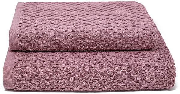 Set Spugna Asciugamani Ospite + Salvietta Sally Coriandolo Vinaceo prezzo