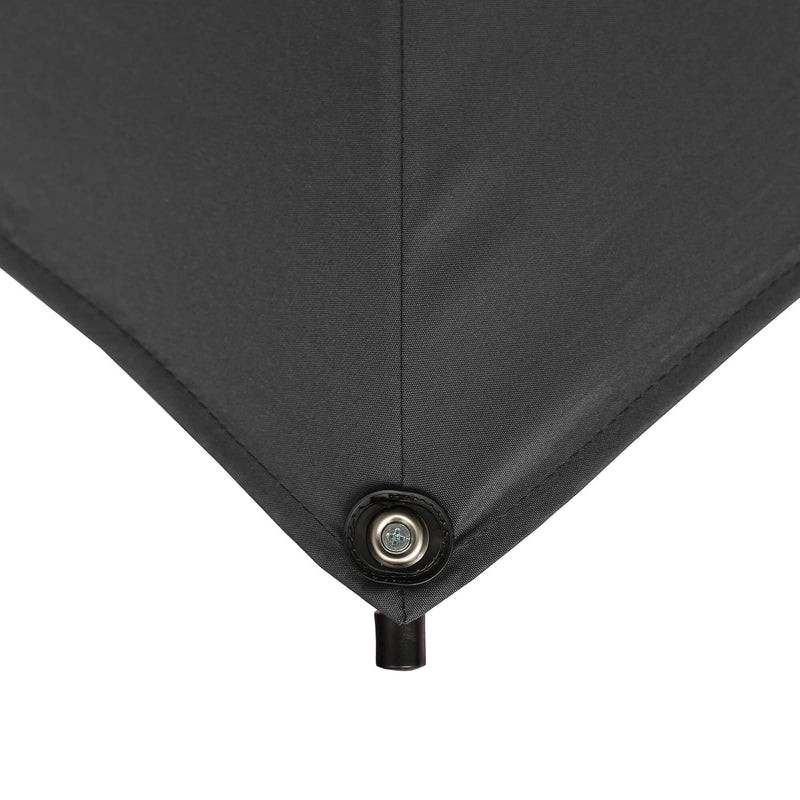 Ombrellone Decentrato da Giardino Ø3m Malta Grigio Scuro