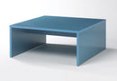 Tavolino Quadrato da Salotto in Melamina 81x81x36cm TFT  Boost Blu