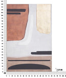 Dipinto su Tela Sear 120x3,8x80 cm in Legno e Tessuto