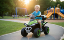 Mini Quad Elettrico per Bambini 6V Kid Go Deluxe Verde