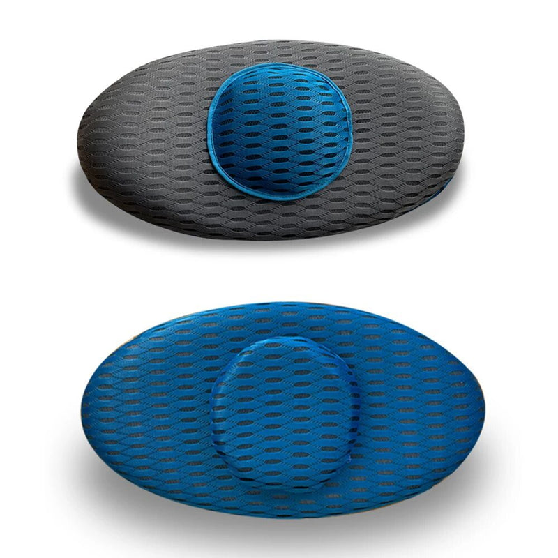 Cuscino Lombare In Memory Foam Con Cinghie - Ergonomico Per Sedia, Auto E Ufficio - Foto 3