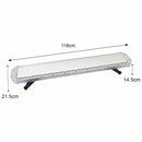 Lampeggiante per Auto Veicoli 120 cm 12V con 88 luci LED