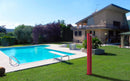 Doccia Solare da Esterno Giardino 20L Miscelatore e Doccetta Mobile Arkema Jolly Go Champagne Bronze