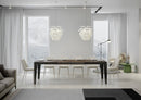 Tavolo Allungabile 160-420x90x77 cm Flame Evolution Noce