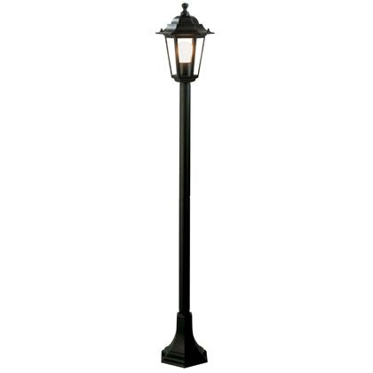 acquista Lampada Palo Paletto per Giardino Colore Nero per Esterno Linea Mini Esagonale Sovil