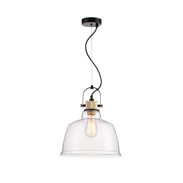 Lampada pendente Pendant in Metallo Irving Nero online