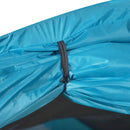 Tenda Igloo da Campeggio 6 Persone 500x300x200 cm Blu e Grigio 