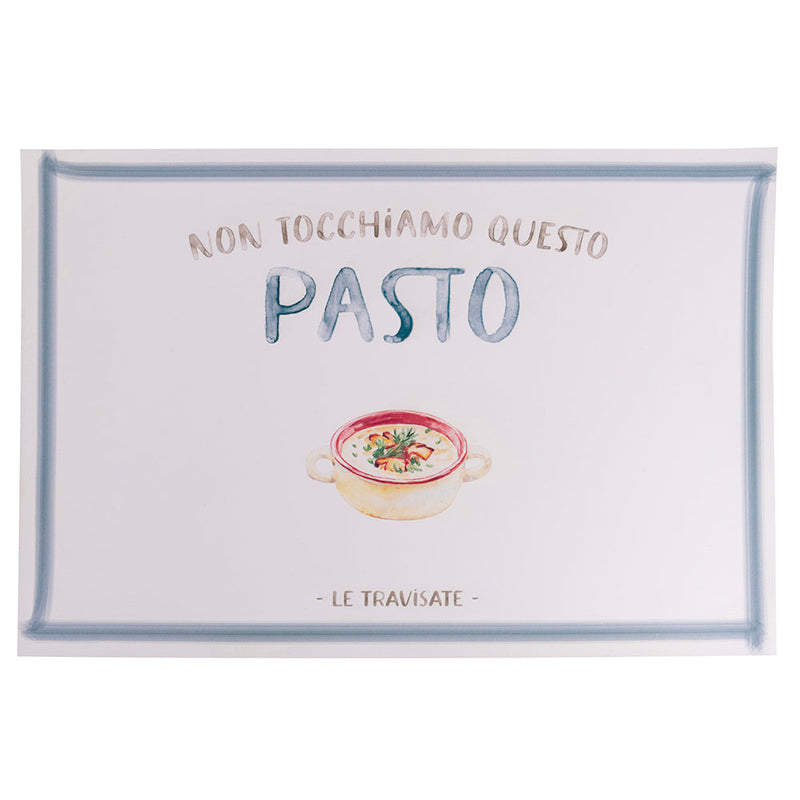 Set 6 Tovagliette 45x30 cm in Eva VdE Tivoli 1996 Le Travisate Bianco