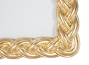 Cornice Ropy Oro 19,3x2x24,5 cm in Poliresina e Vetro Oro
