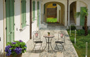 Sedia Pieghevoli da Giardino 40x50x93 cm in Ferro Nere