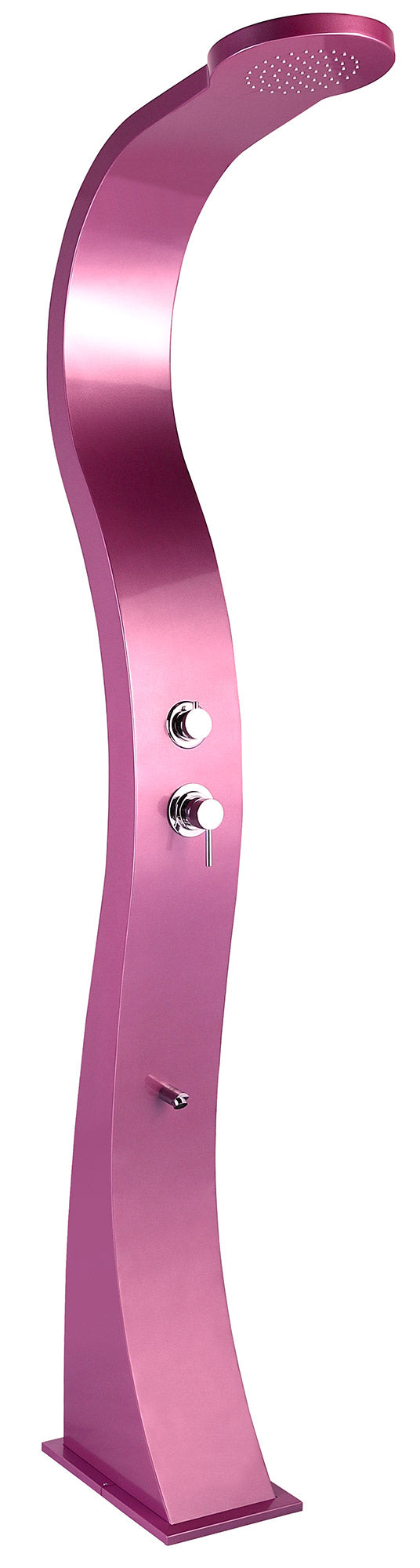 Doccia da Esterno Giardino Miscelatore e Lavapiedi Rosa