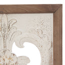 Pannello da Parete Intagliato 45x2xH54 cm in Abete Bianco