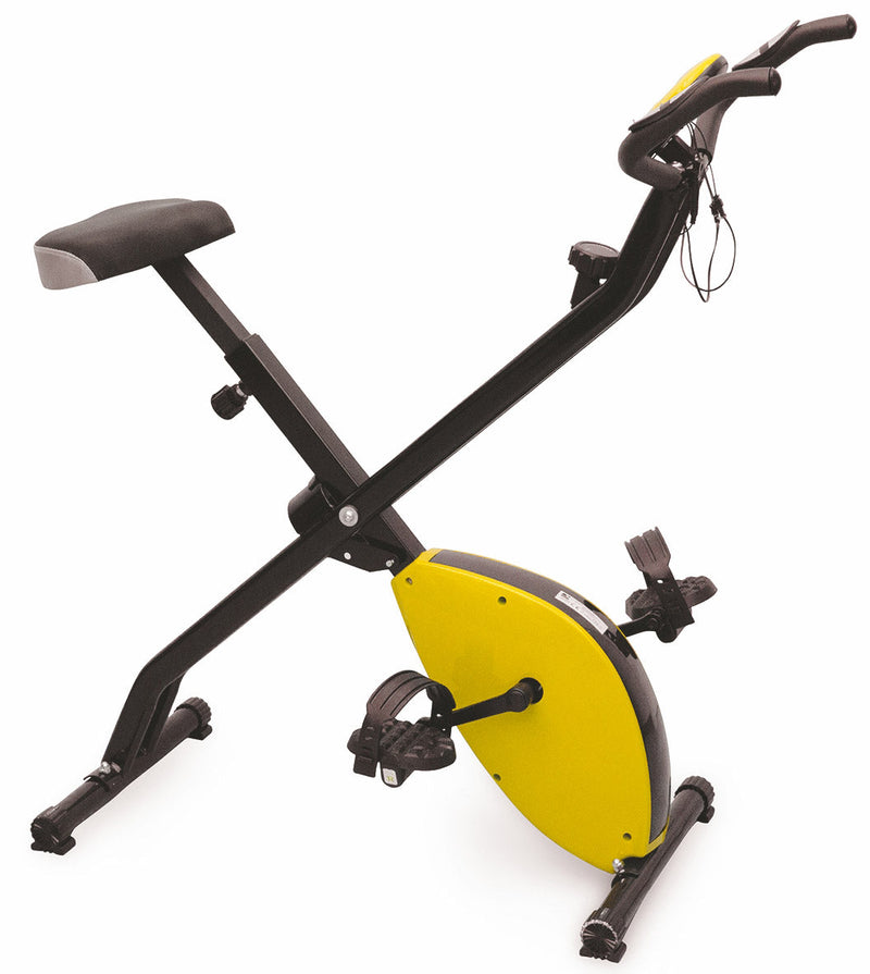 Cyclette Manuale Pieghevole 100Kg Kooper Simmy Gialla