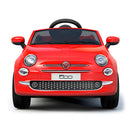 Macchina Elettrica per Bambini 12V con Licenza Fiat 500 Rosa