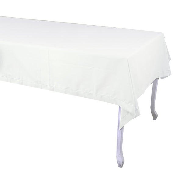 acquista Tovaglia Rettangolare 140x180 cm in Cotone 180 GSM Juliette Bianco