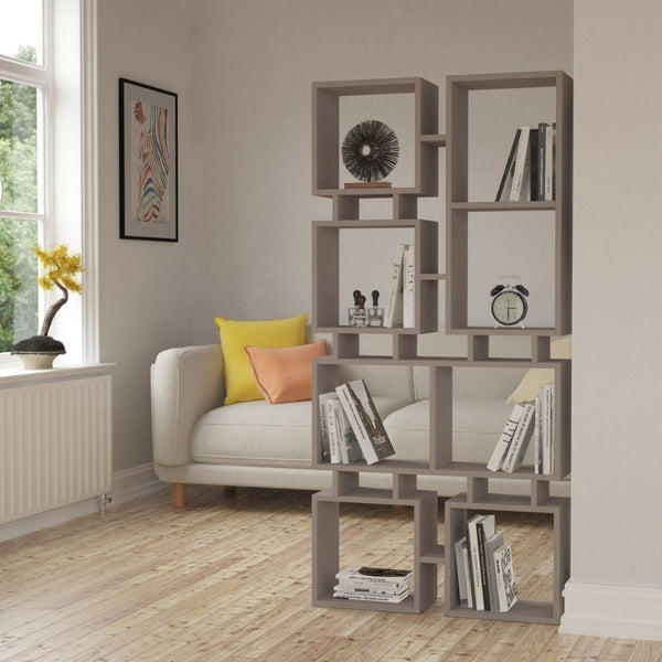 online Libreria bifacciale 79x166,5 cm Rail tortora