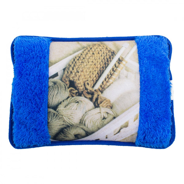 acquista Borsa Acqua Calda Elettrica Scaldamani Ricaricabile Blu