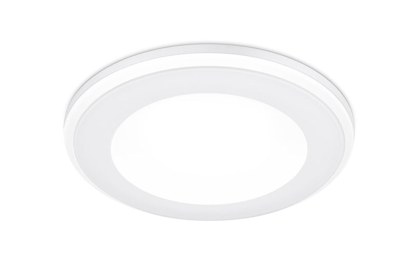 Faretto da Interno a LED in Plastica Bianco Opaco