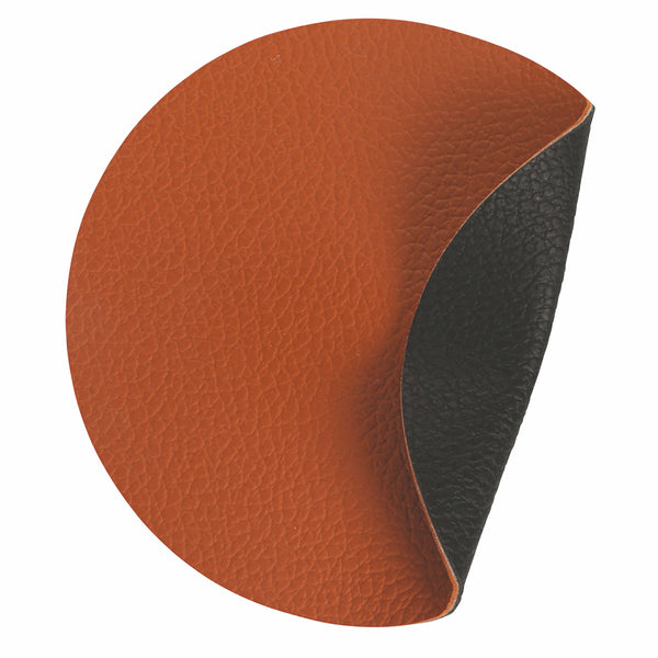 online Set 6 Tovagliette Tonda Double Face Effetto Pelle Ø38 cm Villa d'Este Home Tivoli