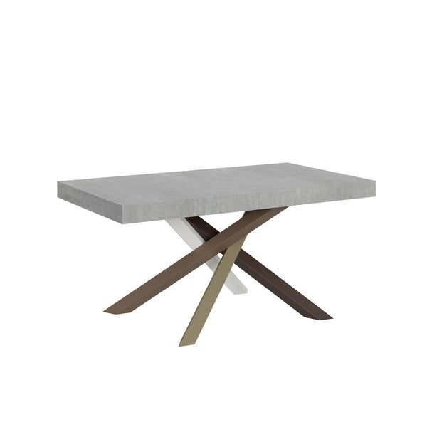 Tavolo Allungabile 160-264x90x77 cm Volantis Cemento online