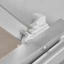 Lettino Prendisole da Giardino 183/190x61x38 cm in Alluminio e Textilene Beige