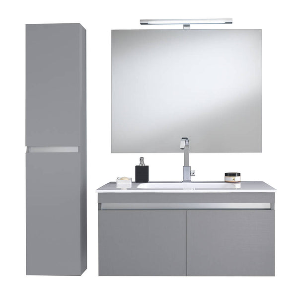 sconto Mobile da Bagno sospeso Bali 06 Maxi Twist Piombo TFT