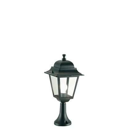 Lampada Palo Paletto da Cancello Colore Nero da Esterno Linea Quadrata Sovil online
