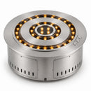 Camino a Vapore Acqueo 3D ROUND3D550 Ø55x17 cm Controllo in App in Acciaio Inox 