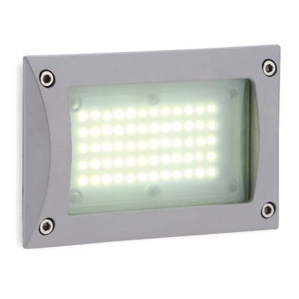 Lampada a Incasso Aperto a Led Colore Alluminio per Esterno Linea Route Livos prezzo
