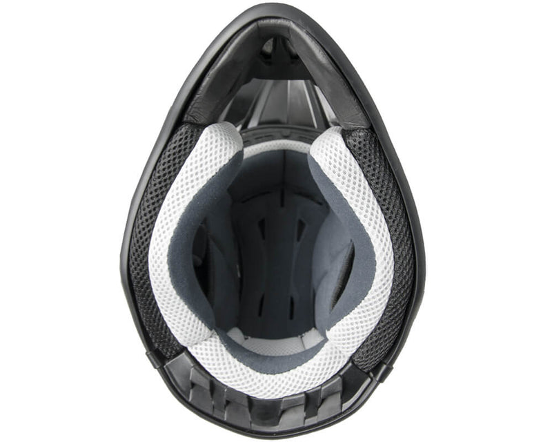 Casco Integrale per Moto Cross con Frontino CGM Track 601G Arancione