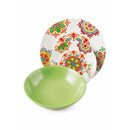 Servizio Piatti 18 Pezzi in Porcellana e Gres Villa d'Este Cala Moresca