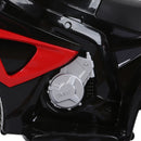 Moto Elettrica per Bambini 6V con Licenza BMW S1000RR Rossa