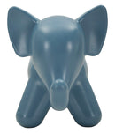 Sgabello Elephant Blu 86x46x56 cm in Polietilene Blu      