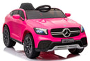 Macchina Elettrica per Bambini SUV 12V con Licenza Mercedes GLC Coupè Rosa
