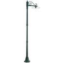 Lampada Palo Alto per Giardino Colore Grigio per Esterno Linea Piatto Antico Sovil